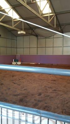 small indoor arena