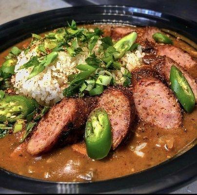 Gator Sausage Gumbo