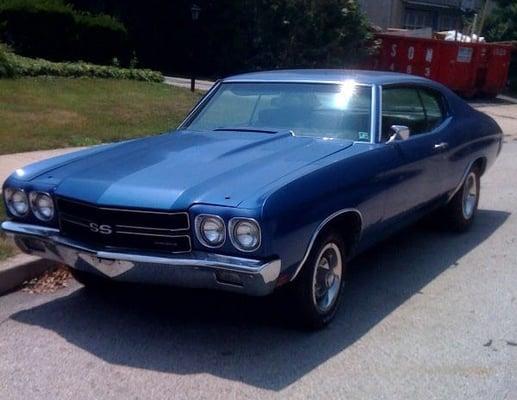 What does West Chester Auto Mechanic Tom Reisch drive?  His fully restored 1970 Chevelle