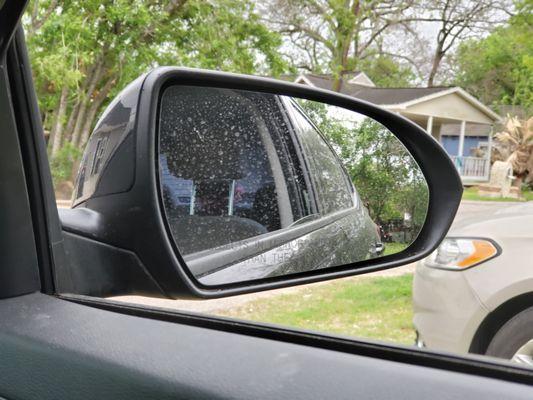 While this may seem fixed, it's not. It is the wrong type of mirror and now I have a light on my car's dashboard in relation to it.