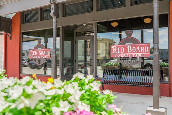 Exterior of Red Board Tavern & Table