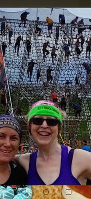 Green headband 2x Tough Mudder