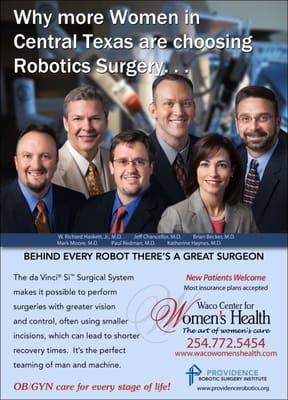 If you are considering a surgical option, you may want to consider robotic surgery.