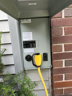 Combination EV charger, Camper outlet, 120v GFI