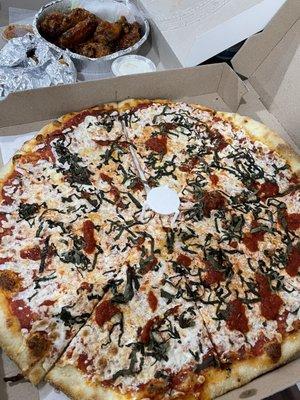 Large Margherita Pizza