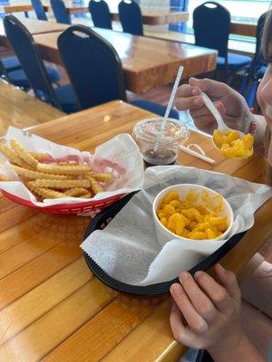 Hotdogs, Mac & Cheese Dog Combo