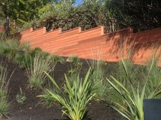 A &J Fencing Concord, CA
 Custom redwood fence