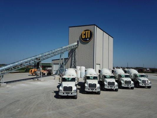 CTI Ready Mix Elkhart plant servicing Ankeny, Bondurant and Ames, IA