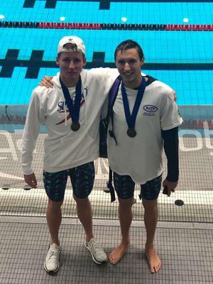 Jake & Mac - collegiate level swimmers part of KTX Sports Performance.