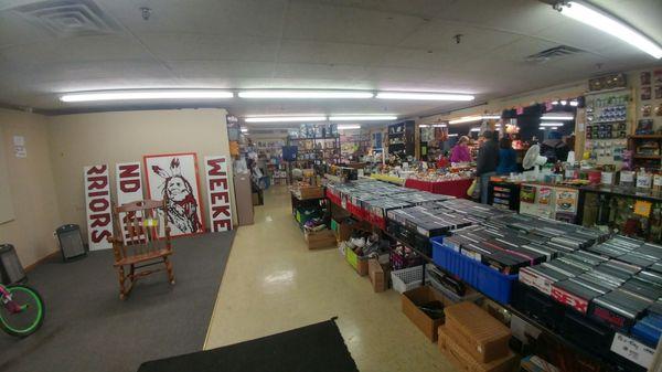 They had super cheap candy, dvds, collectables, and all kinds of antiques. Also new handmade items.