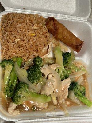 Broccoli and chicken