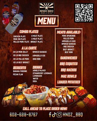 Check out our Menu‼