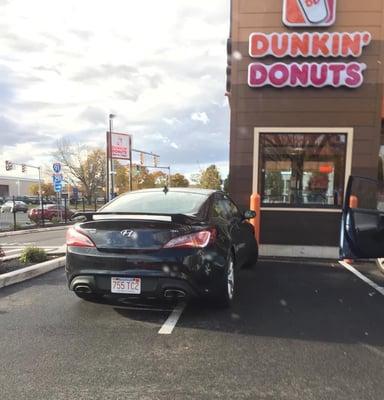 Guess I'll be using the drive-thru today. Thanks dude!