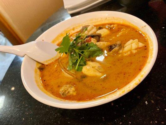 Seafood Tom Ka Soup