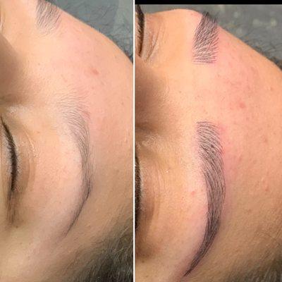 Microbladed Eyebrows