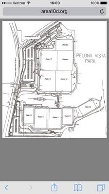 Pelona Vista Park-field layout