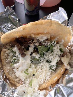 Carne Asada Gordita, very delicious