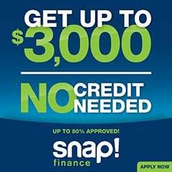 We offer a finance option!