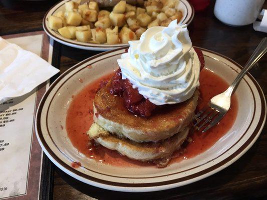 Strawberry French toast