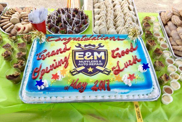 E & M Mufflers & Auto Repair Grand Opening