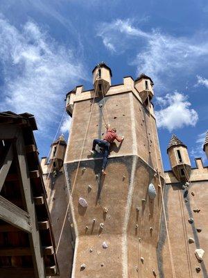 Climbing wall