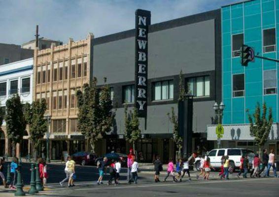 The Campus Downtown in the Newberry building on the corner of Sutter and Weber.