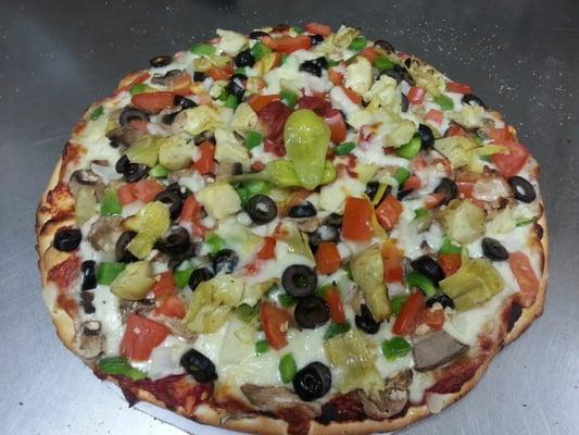 Sicilian Garden Pizza