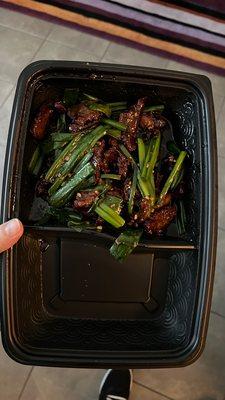 $30 of Mongolian Beef