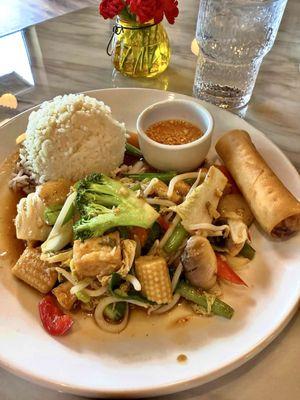 Vegetable Deluxe with Tofu