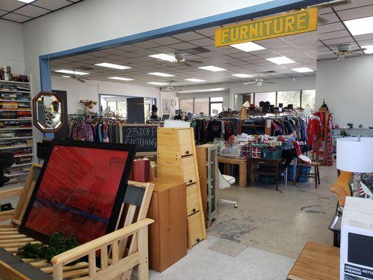 This photo does not really do the store justice. They have nice clothing, housewares, jewelry, dishes, and home decor.