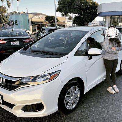 Me and my new Honda Fit