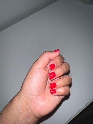 Gel manicure