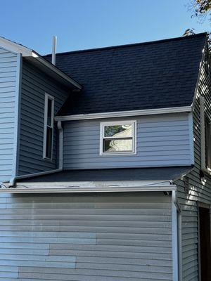 New siding/windows/small roof completed