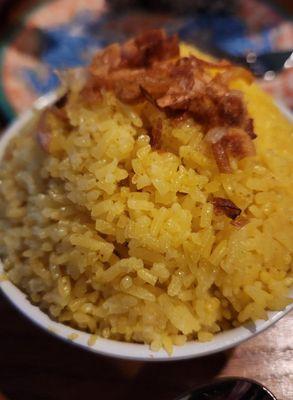 Oma's Clove Scented Coconut Rice ($6)