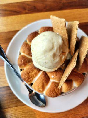 Graham Cracker S'Mores Pizookie