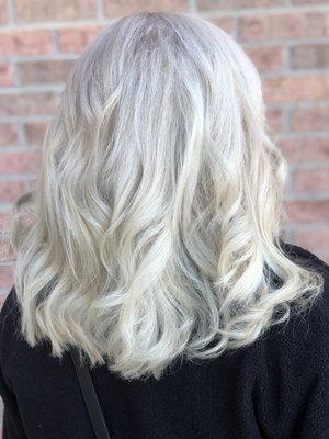 Platinum blonde