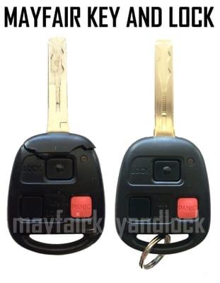 Broken Lexus key shell? We can fix it!