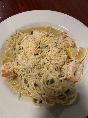 Shrimp scampi special