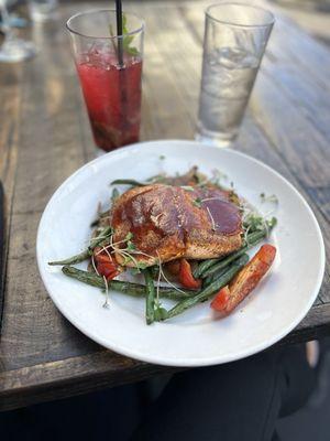 Garlic Glazed Salmon