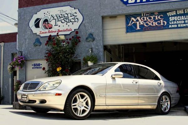 2002 S600 Mercedes after Micro-Seal polish