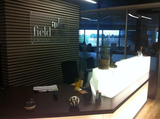 Reception desk - Fieldwork Chicago-Ohare