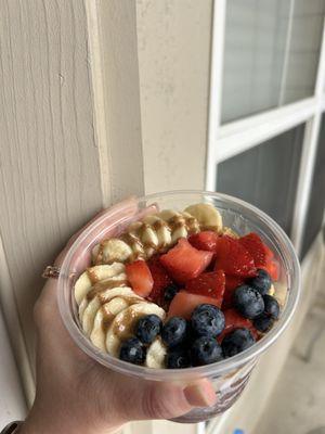 Everbowl with added almond butter