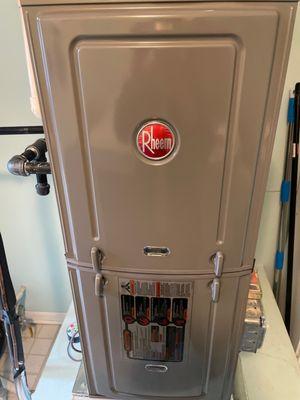 New Rheem Furnace