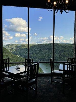 View inside the restaurant