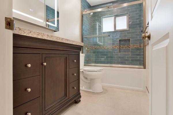 Transform any bathroom to a gorgeous space like this! Northridge, CA