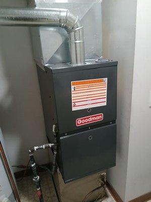 Downflow furnace