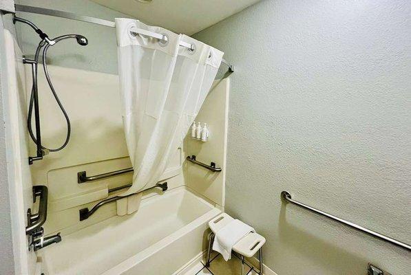 Guest room bath (accessible)