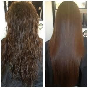 Befroe and After De Fabulous Kera Fusion Smoothing Treatment