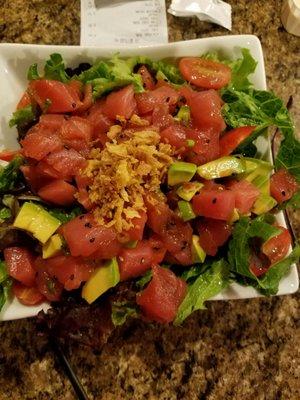 Tuna Poke Salad...one if my favorites!