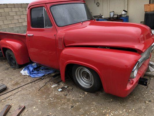 Bob's F100 on a rainy day !